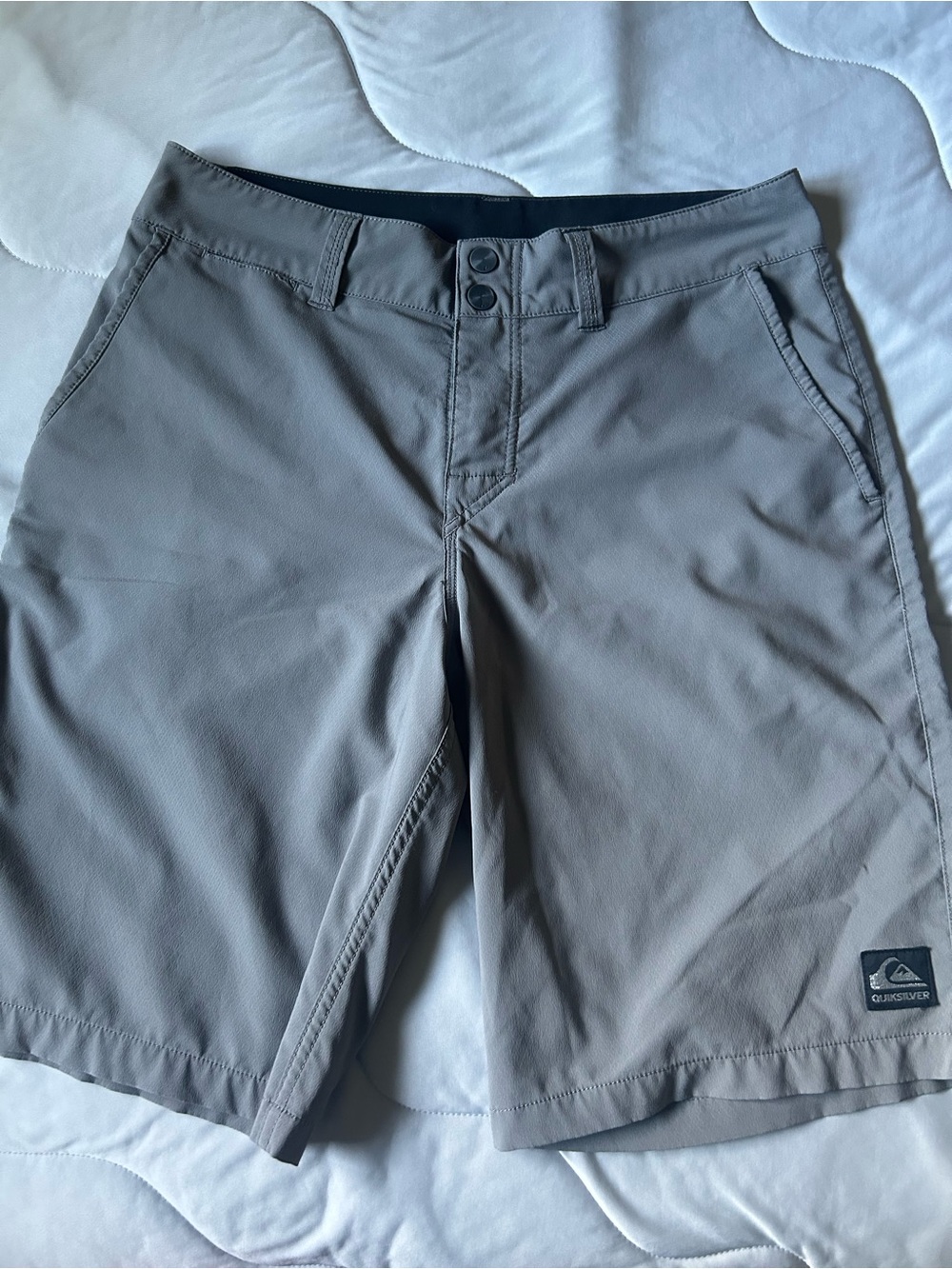 Quiksilver Men's Gray Hybrid Boardshorts